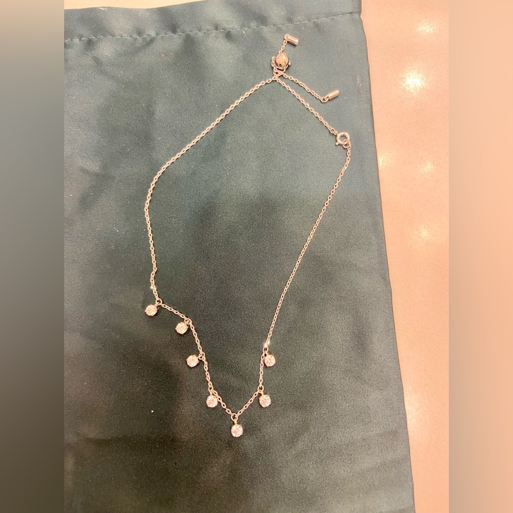 Gold Swarovski necklace ❤️